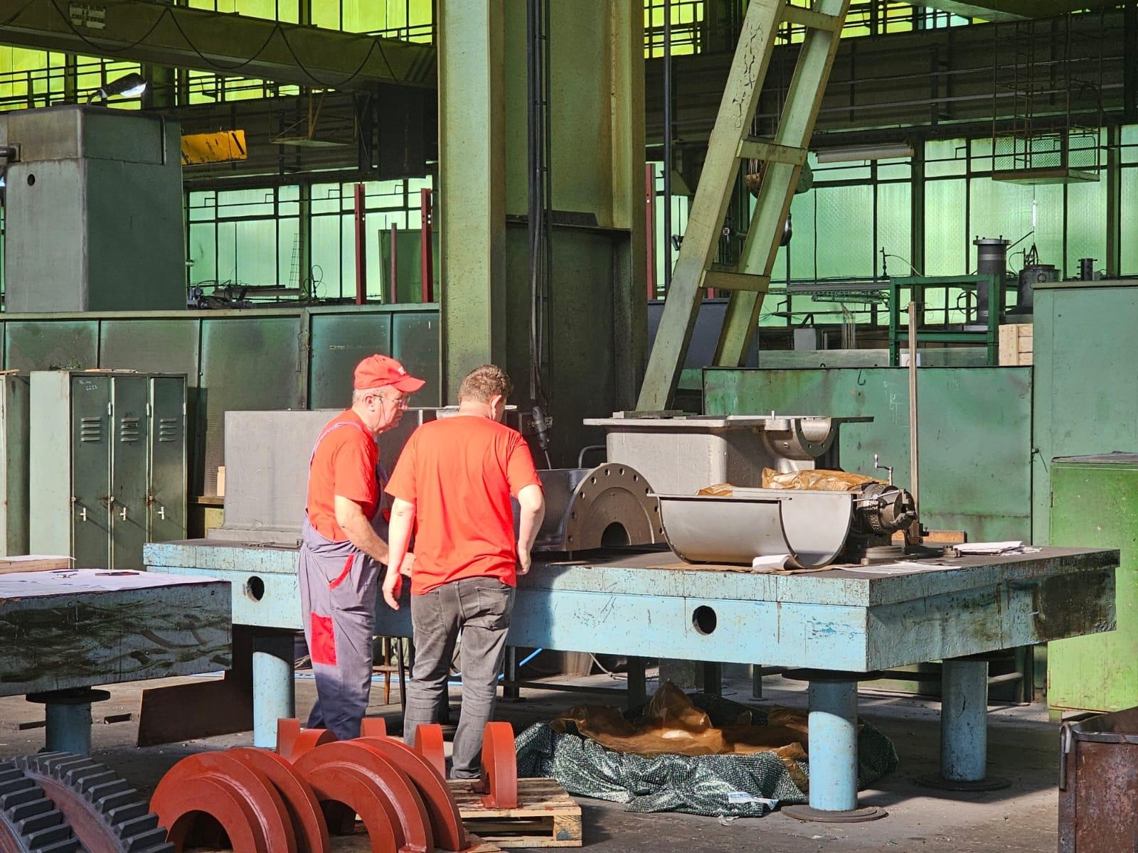 Turbines used for industrial power plants, Aphaia Romania