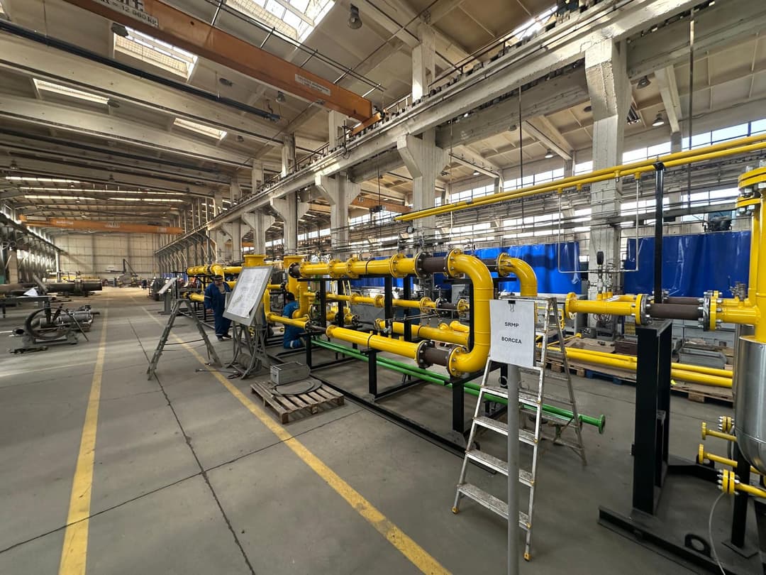 Oil tanks, Pipelines, Exhaust systems, Aphaia romania, Industrial Maintenance